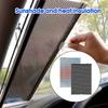 Car Retractable Sun Front Car Windshield Sun Protection Thermal Insulation Automatic Rolling Curtain Shade Car Curtain