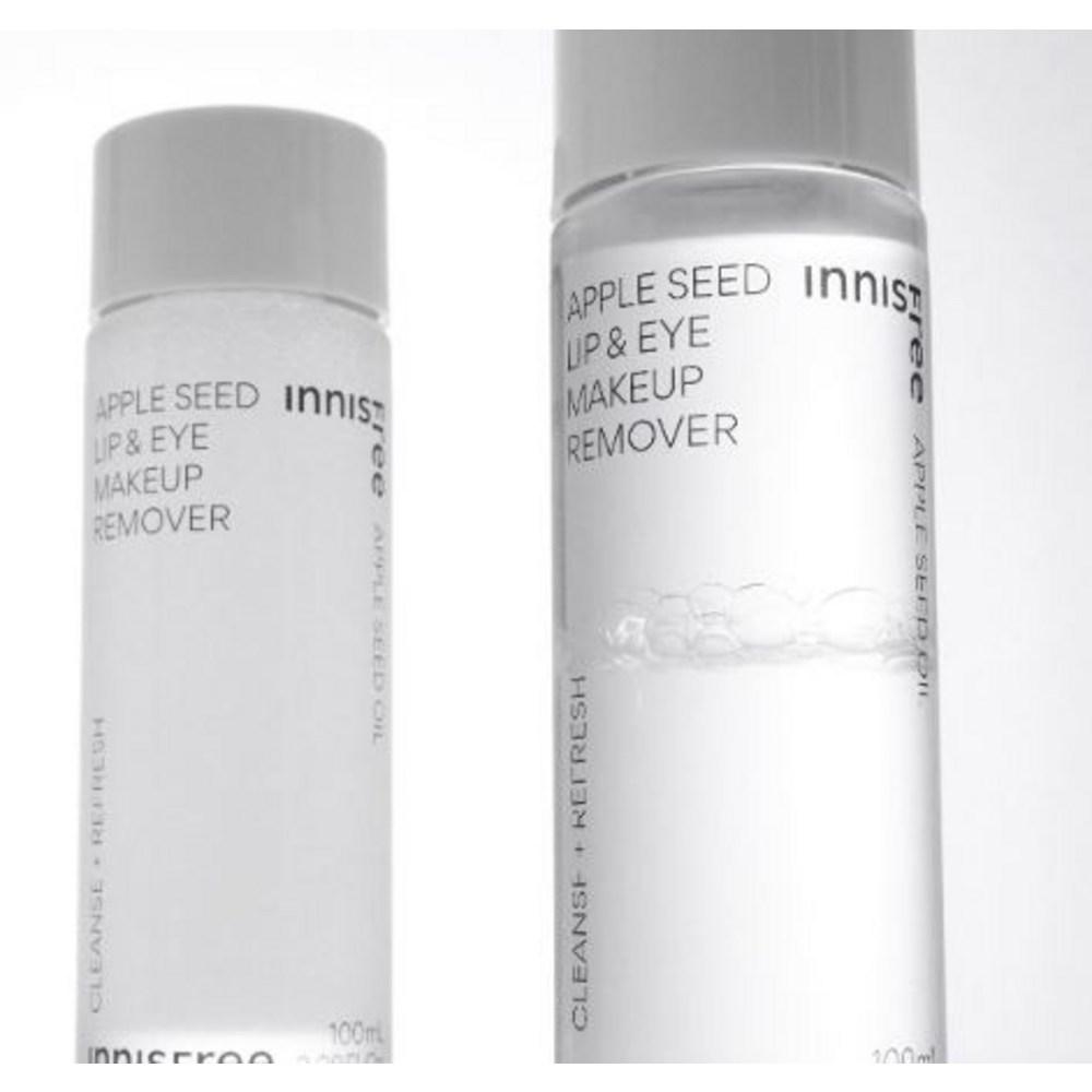 Innisfree Средство для снятия макияжа с губ и глаз с яблочными косточками, 100 мл, 6 шт.