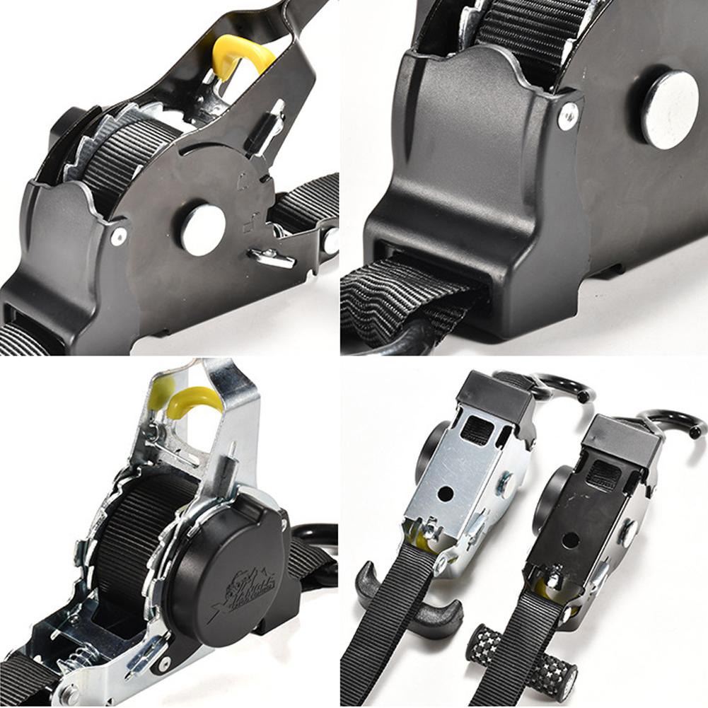 Retractable Auto Ratchet Belts Automatic Rewinding Bundle Tape 680kg Load Capacity SelfRetracting