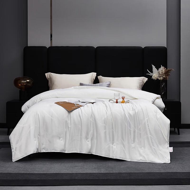 Mengjie Embossed Quilted Silk & Soy Fiber Duvet Insert