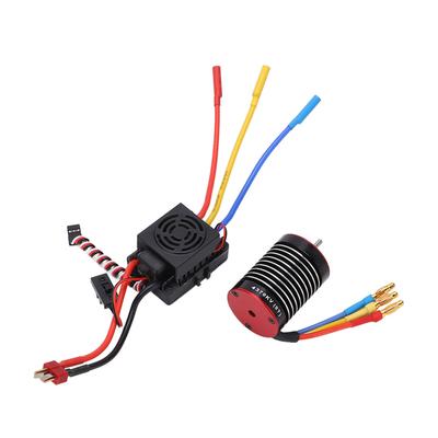 Бесколлекторный двигатель F540 4370KV 60A Бесколлекторный водонепроницаемый ESC Набор для 110 RC Автозапчасти для апгрейда