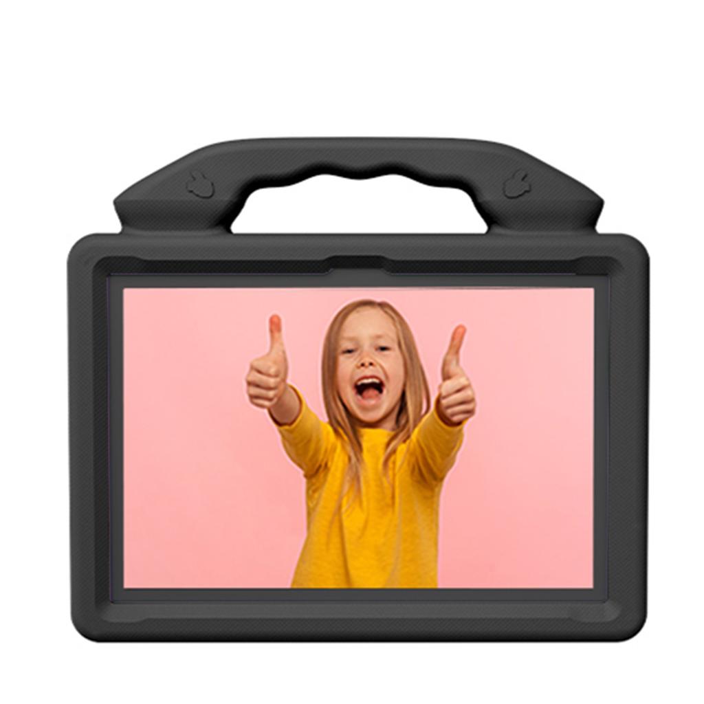 Защитный чехол с дизайном под большой палец, подходит для Kindle Fire HD8 HD8 Plus, противоударный протектор из ЭВА с поворотной ручкой, черный