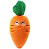 Stress Relief Pet Plush Toy Colorful Cartoon Fruit Animal Shape Bite-resistant Sounding Doll Molar