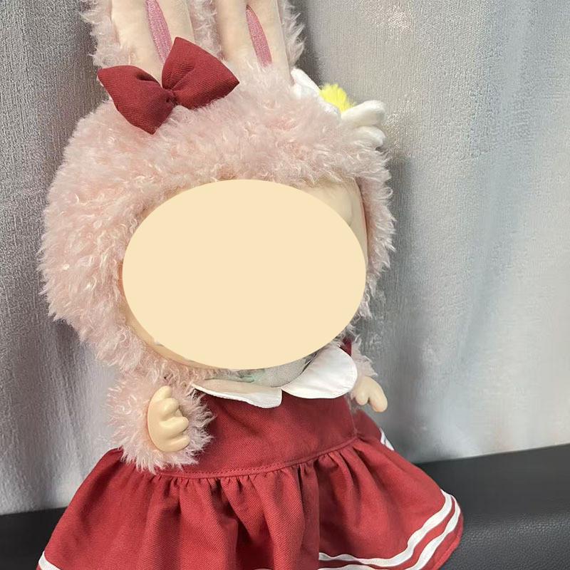 [Cloth Only] 38cm Doll Clothes Time to Chill Autumn Red Bean Skirt Set Adorable & Fashionable Clothing Set Replacement