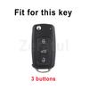 Для Volkswagen Vw Skoda Octavia Seat Leon Altea Polo Golf Passat Tiguan Beetle Caddy T5 Up Eos Чехол для ключа автомобиля Брелок