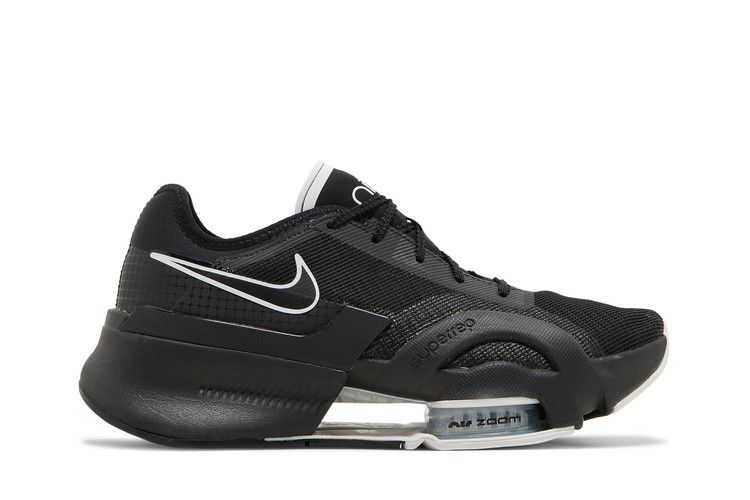 Женские кроссовки Nike Air Zoom SuperRep 3 Черно-белые (Женский) Черный/Черный/Антрацит/Белый