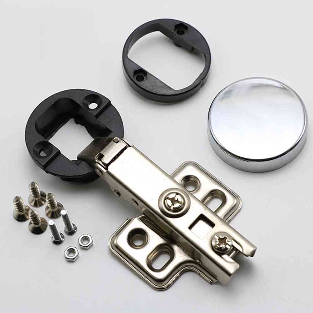 Полезный Фурнитура без отверстий Клипса для мебельной петли Петля для стеклянной двери Аксессуары для окон Мебельная фурнитура