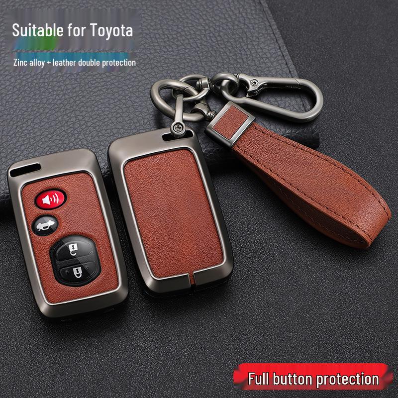 Подходит для Toyota Corolla, Levin, Camry, Highlander, RAV4, Crown, CH-R и Reiz Чехол для ключей