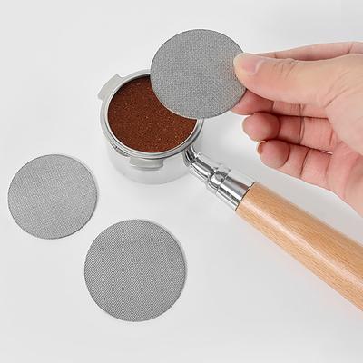 Фильтр-портафильтр для кофе, многоразовый, серебристый, нержавеющая сталь