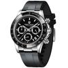 Seiko Кварцевый Дайтона Водостойкий Керамический Нержавеющая сталь Сапфир Деловой Классический PAGANI DESIGN Мужские часы, Механизм японского производства,