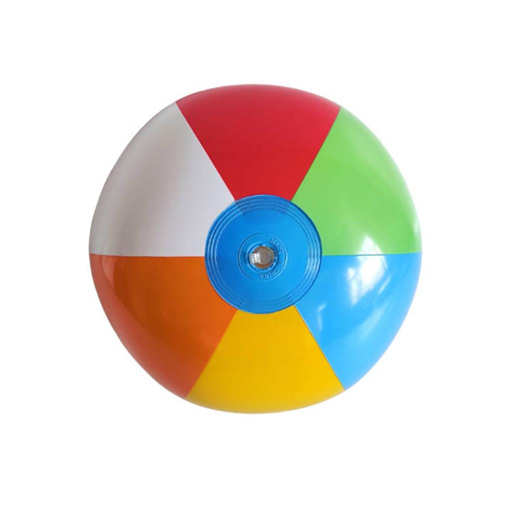 Novelty Beach Ball for Kids Classic Color Pool Game Ball Summer Toy 16/30/36cm