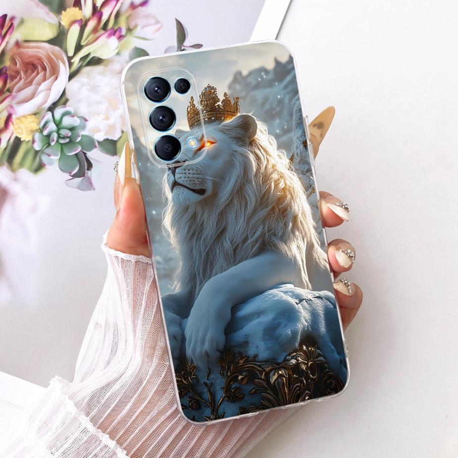 For Oppo Reno 5 Pro 5G Case CPH2201 Stylish Flowers Butterfly Painted Cover Soft Slim Phone Case For Oppo Reno 5 Reno5 Pro Shell