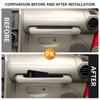 For Jeep Wrangler JK 2007-2010 LHD Car Passenger Storage Tray Organizer Grab Handle Accessory Box Door Interior Accessories