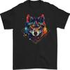 Geometric Wolf Wolves Unisex T-shirt