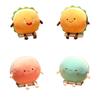Cartoon Hamburger Plush Cushion With Short Plush Material For Home Decor And Comfort