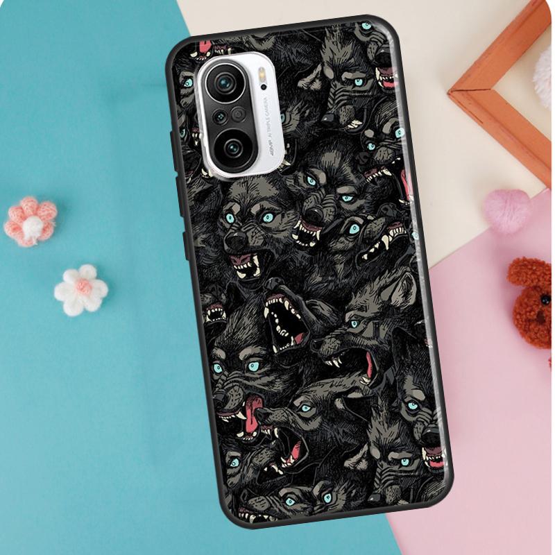 Чехол Animal Wolf для Xiaomi Mi 11T 12 Pro 12X Mi 11 Lite Ultra Чехол для POCO X3 Pro X4 GT M3 M4 F3