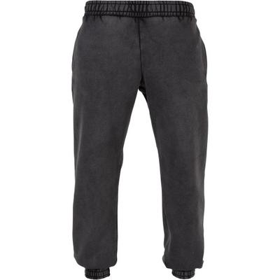 Мужские тяжелые спортивные штаны Urban Classics с эффектом stonewash
