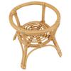 Plant Stand Flower Pot Rack Rattan Minimalist Stable 9.4in Diameter Planter Holder for Indoor