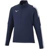 Mizuno Soccer Wear Stretch Knit Shirt for Dress Size 130 Juniors, Moisture-Wicking, Quick-Drying, Stretch, P2MC2680, Kids' Navy,