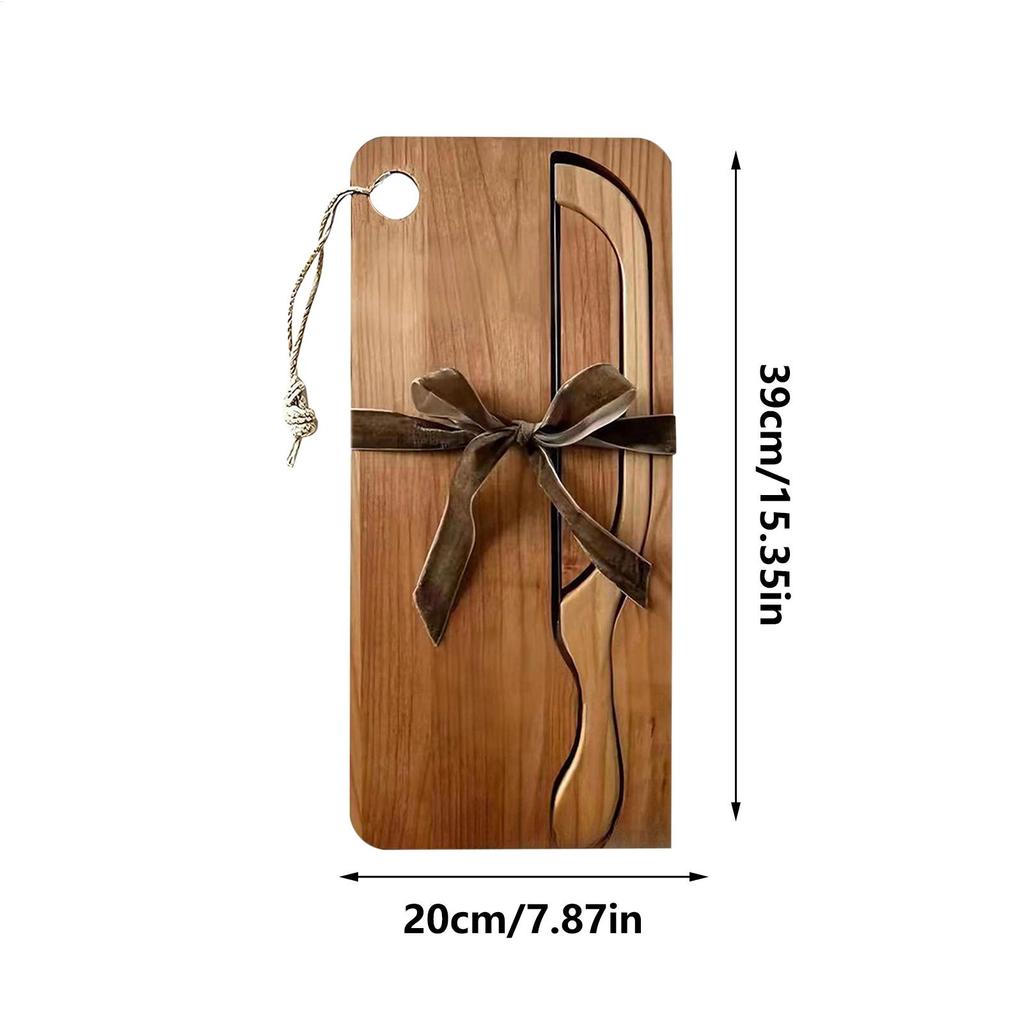 Нож для хлеба из нержавеющей стали, нож в форме дуги, деревянный набор разделочных досок для хлеба для левой и правой руки, для бейглов, французских багетов, для дома