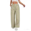 Women's Fashion Street Loose Wide Leg Low Waist Solid Color Casual Pants