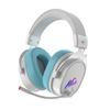 Allone 7.1ch Wireless Gaming Headset, White, 17.5 X 10 X 22 Cm, Compatible with WindowsMacSwitchPlayStationSmartphones, Noise Cancelling, White,