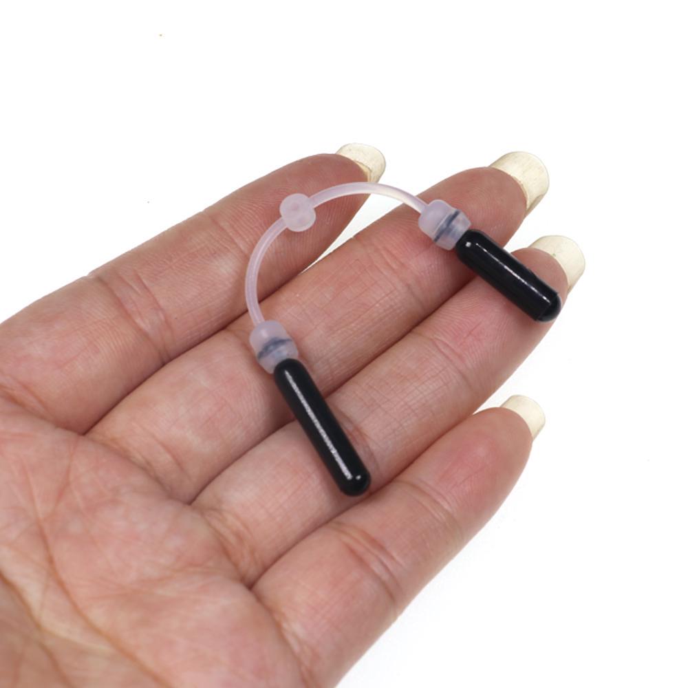 20pcs Fishing Skirt Tools Jig Rattles Connection Straps For Spinnerbait Buzzbait Bass Snapper Fishing Lure Hook Accessories