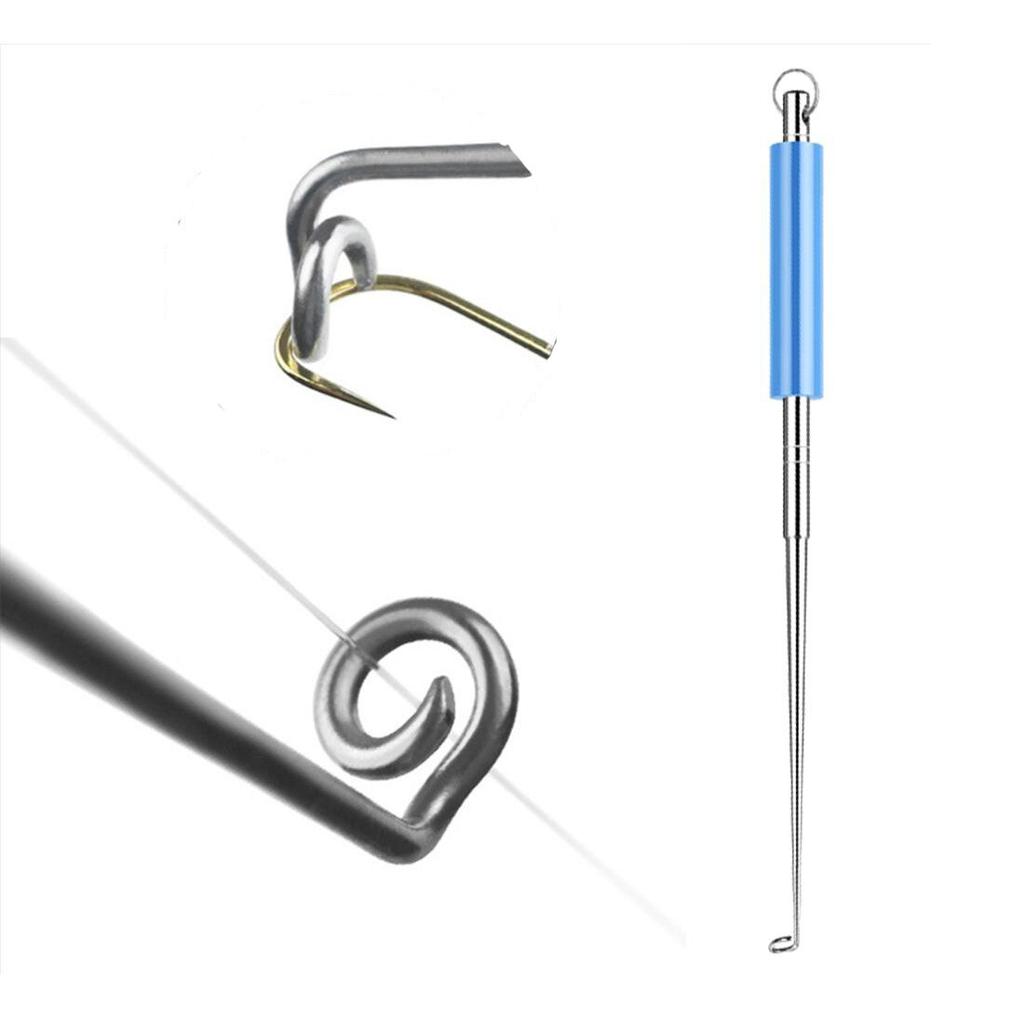 Fish Hook Remover Decoupling Device Quick-Release Hook Fishhook Detacher Remover Stainless Steel Safety Extractor Fishing Tackle Tools