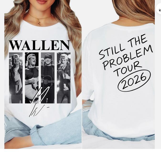 Morgan Wallen Still the Problem Tour 2026 Country Music Inspired T-Shirt