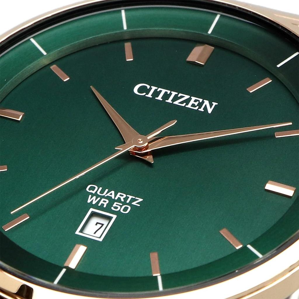 Citizen Кварцевые часы Green Rose Gold Overseas Model [Citizen] Мужские BI5123-52X [Товар]