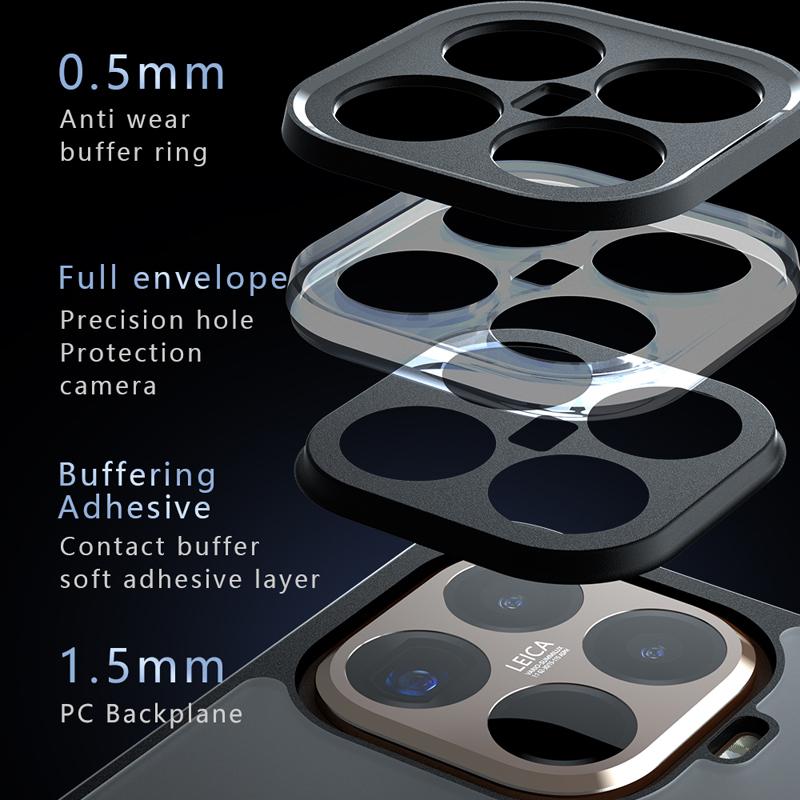 Для Xiaomi 15T Pro Чехол Противоударный Магнитный Матовый ПК+ТПУ Защита от отпечатков пальцев Полупрозрачная Крышка для Xiaomi Mi 15T