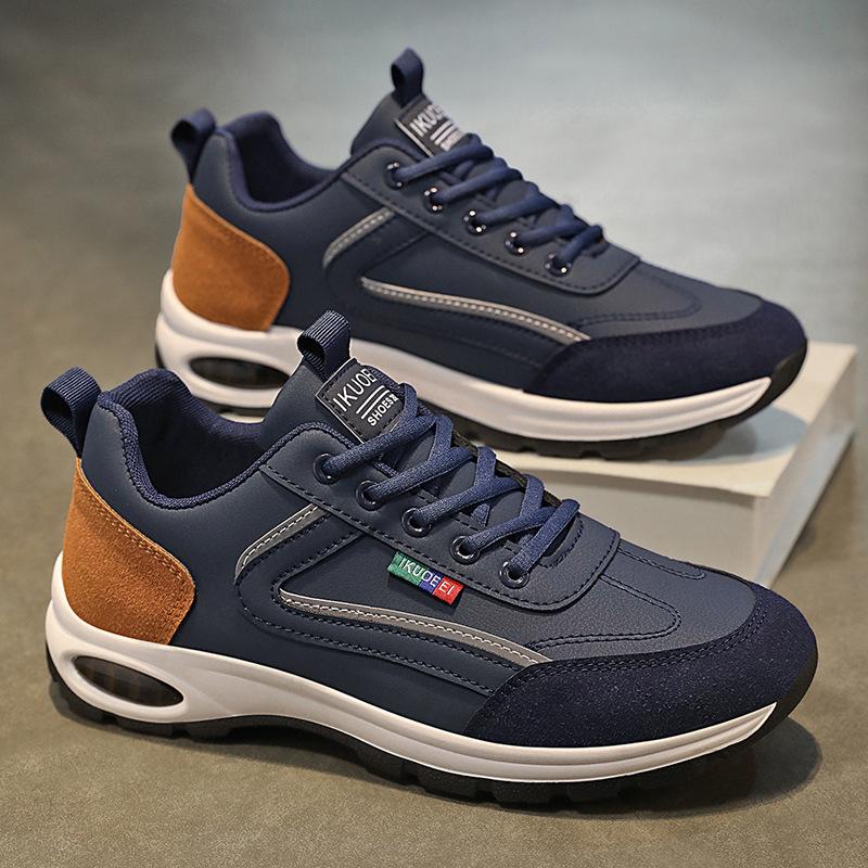 Men Shoes Fashion Sneakers High Quality Business Casual Leather Shoe Outdoor Comfortable Sport Running Shoes for Men Tenis Shoes