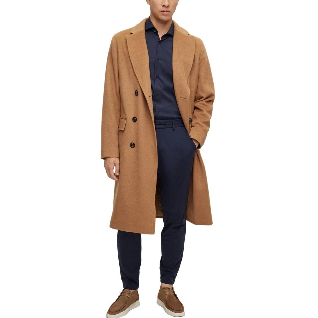 Hugo Boss Рубашка из поплина с отложным воротником 50479915-410