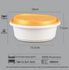 Hanqian Disposable Round Food Bowls with Lids