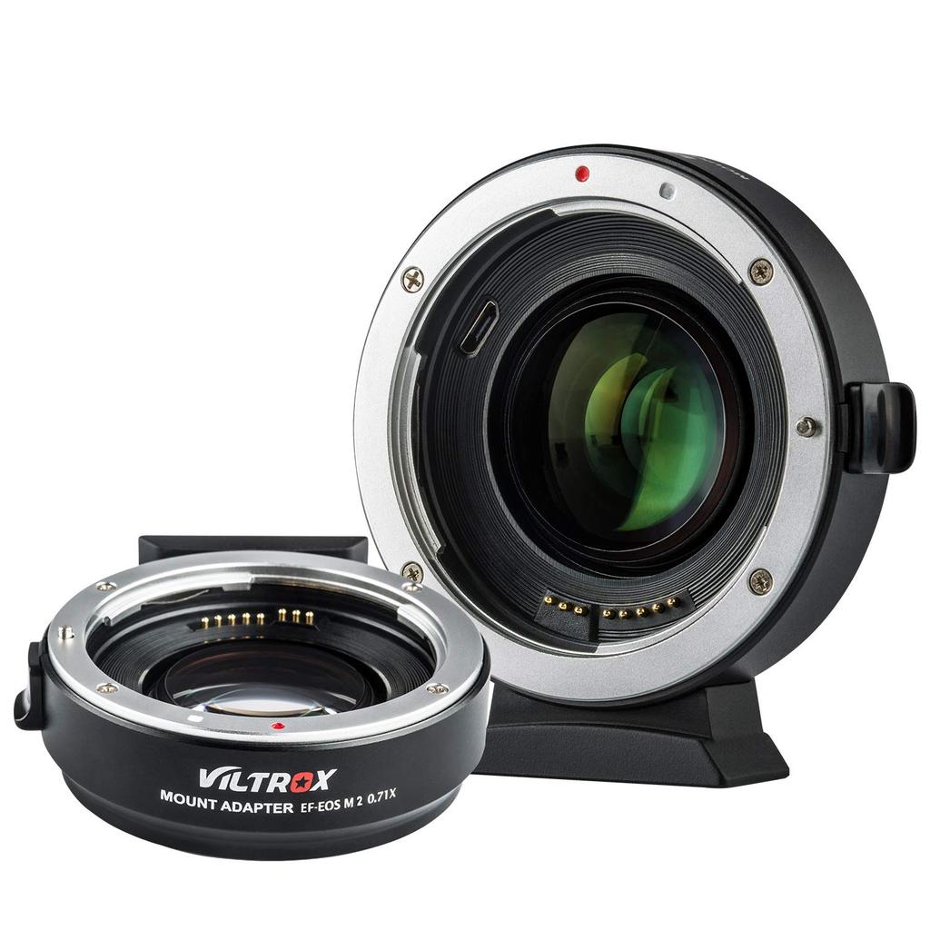 VILOTROX Mount Adapter M2 Speed Booster with Aperture and Image Compatible with Canon EF Lenses to Canon EOS including EOS EOS Kiss EOS EOS EOS EOS