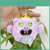 Monster Enchanting Plush Keychain Bag Cute Animal Themed Key Holder Everyone For