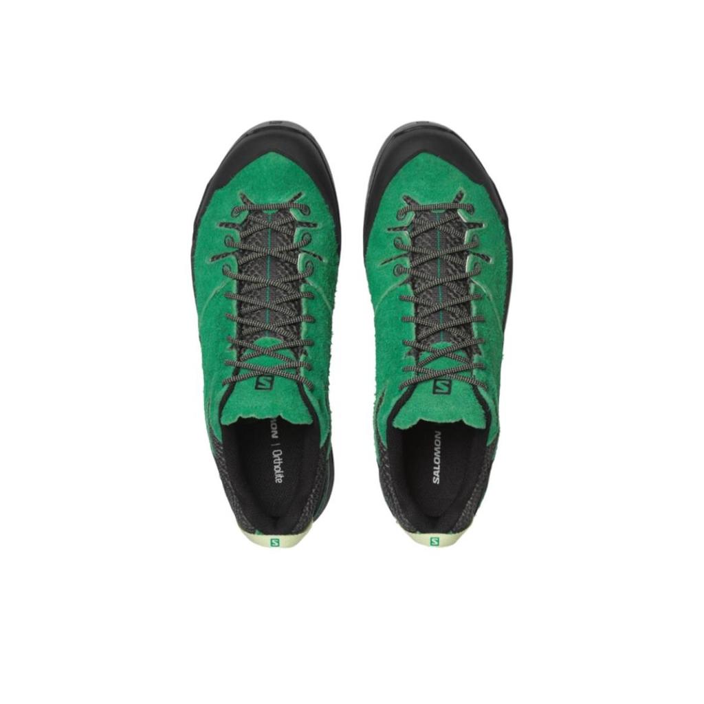 SALOMON X-ALP Замшевые Патина Зеленый Унисекс Кроссовки Черный Попугайчик L47876400