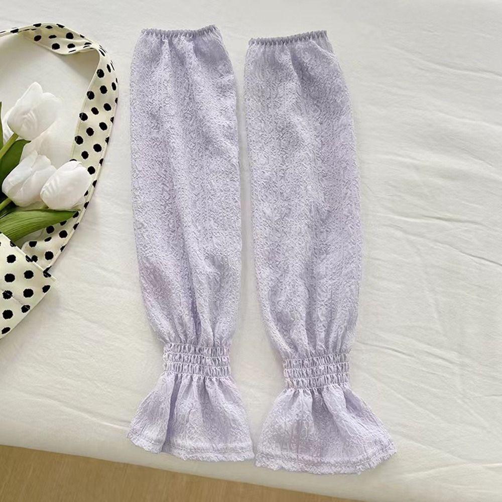 UV Protection Long Sleeves Cycling Chiffon Sleeve Cooling Sleeves Arm Sleeves Sunscreen Sleeves