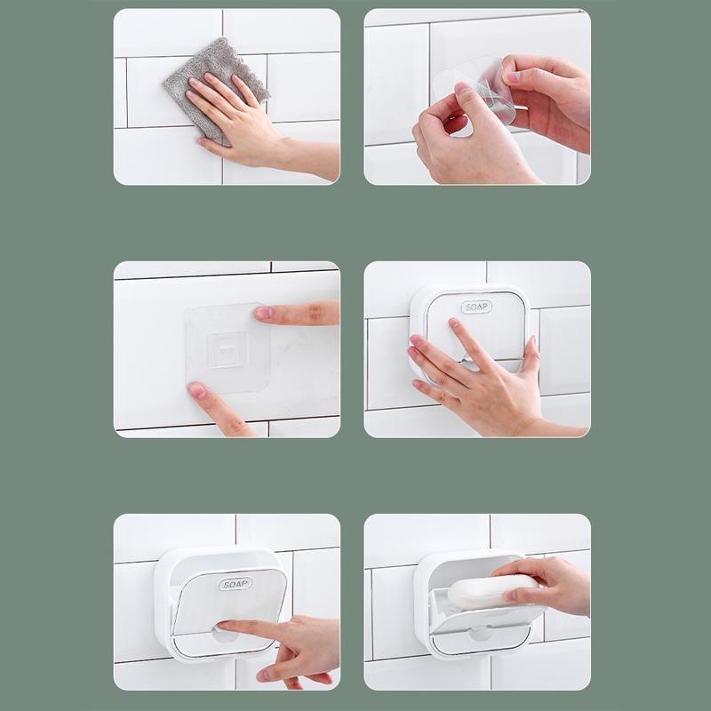 Многофункциональный сливной ящик для хранения мыла, настенный ящик, держатель для мыльницы