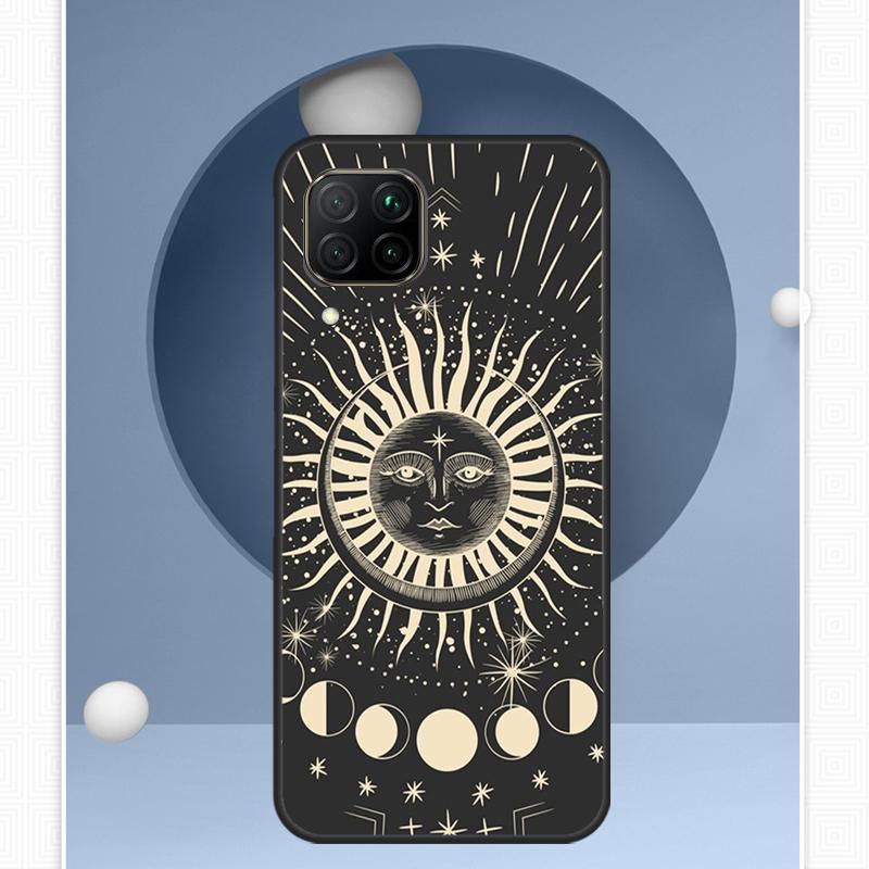 Чехол Sun Moon для Huawei Nova 12s 12i 11i 8i Y91 Y60 Y70 Y72 Y90 Y61 9 10 SE P20 P40 Lite P30 P60 Pro