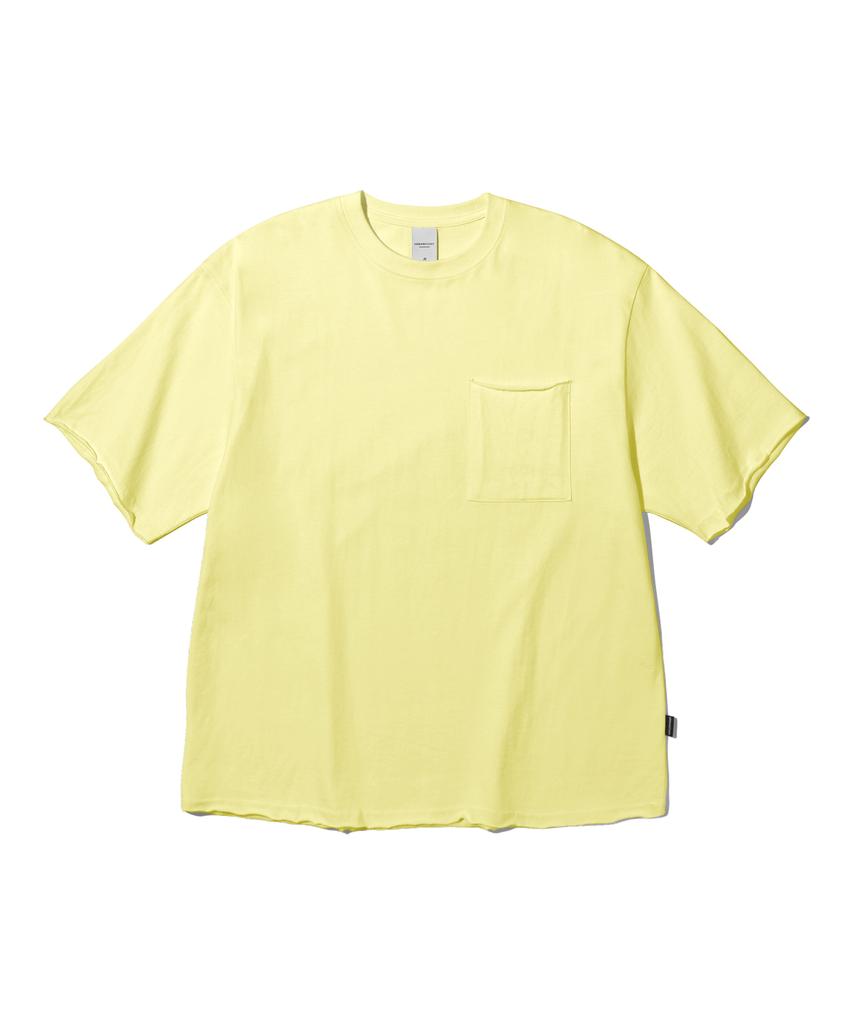 URBANSTOFF Cut-Off Crop Box Tee (Lemon)