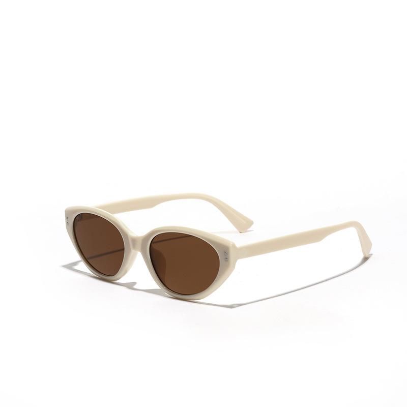 Квадратные солнцезащитные очки «кошачий глаз» трендовые мужские, ретро солнцезащитные очки женские очки