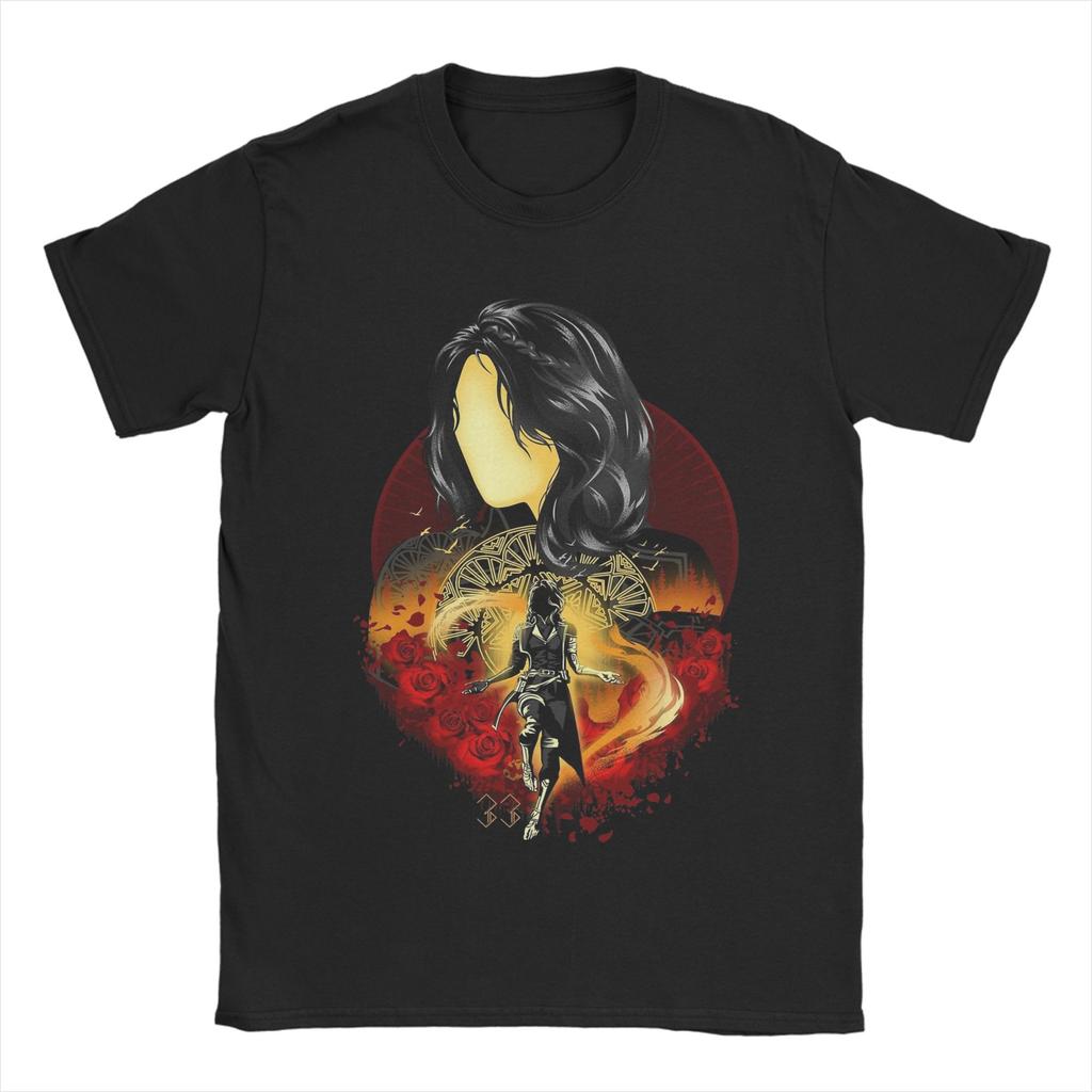 Maelle Clair Obscur Expedition 33 T Shirts Unisex 100 Cotton Vintage TShirt O Neck Tees Short Sleeve Clothing Plus Size