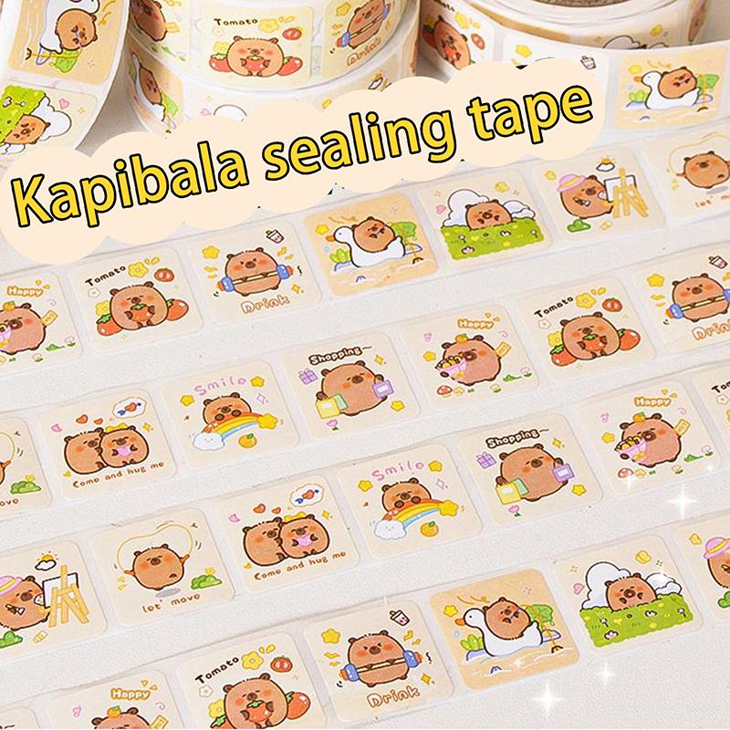 300/500 наклеек мультфильм капибара граффити наклейка для бутылки с водой ноутбук чемоданы наклейки для ноутбука украшение детская награда подарок игрушка