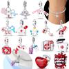 Медь Набор для экстренной помощи Стетоскоп Стоматолог Карьера Шармы Подвески Подходят для оригинальных женских браслетов DIY Ювелирный подарок