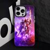 Destiny   Чехол для телефона для iPhone 17,16,15,14,13,12,11 Plus,Pro Max,XS,Цветной Серебристый чехол для телефона Funda Cover