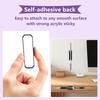 Самоклеящийся силиконовый зажим для ручки, настенный зажим для карандаша, настольный маркер, держатель для шариковой ручки, органайзер для домашнего офиса