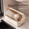 Jingmao Bowl And Chopstick Storage Box with Lid, Kitchen Utensil Organizer Rack, Dish Holder Shelf