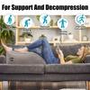 Портативная клиновидная подушка под колени ПВХ Надувная подушка для ног Легкая подушка для ног Подъем подушек для ног