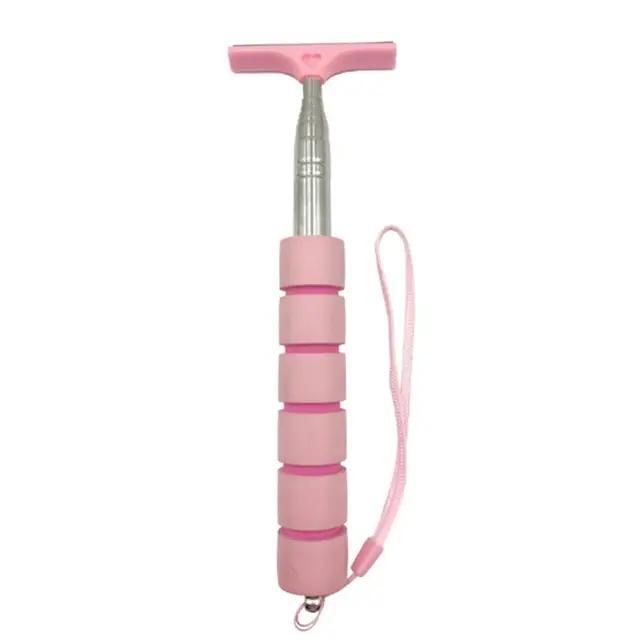 Автомобильный стеклоочиститель для зеркала заднего вида, телескопическая выдвижная щетка из нержавеющей стали с многослойной головкой, щетка для мытья окон, ручной дворник